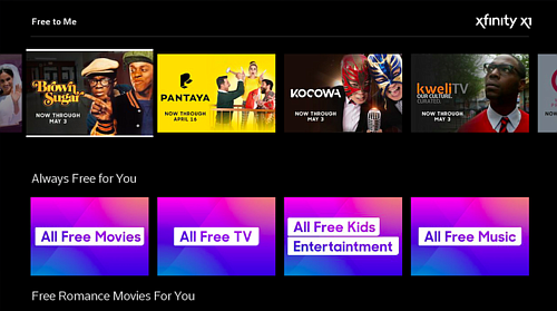 Comcast Makes More Than Two Dozen More Entertainment Networks And Subscription Video Services Available For Free