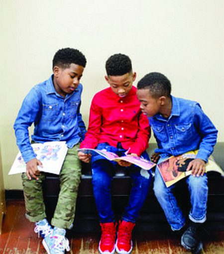 Barbara Bush Foundation, Barbershop Books, Penguin Young Readers partner to provide child-friendly reading spaces in Baltimore and Detroit Barbershops