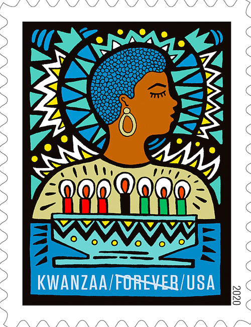 U.S. Postal Service dedicates new Kwanzaa stamp