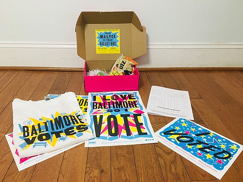 UMB makes mail-in voting fun with Election Day gift boxes By Stacy M. Brown