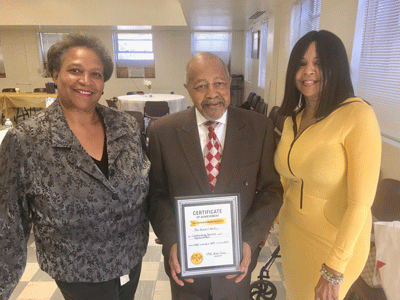 Rev. Daniel C. Worthy Honored For Work At Forest Park Senior Center