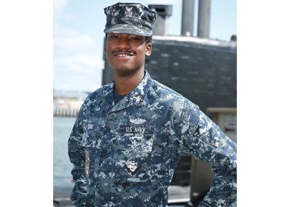 Baltimore native serves aboard USS Columbia
