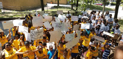 Park Heights Renaissance Leads Successful Nonviolence Rally