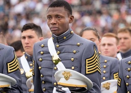 Emotional photo reveals Haitian West Point grad’s American dream