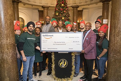 Amazon Delivers More Than 2,000 ‘Boxes of Smiles’ For Maryland Families In Need; Donates Additional $50,000 To The Journey Home