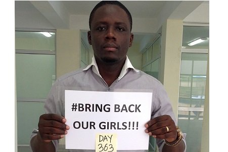 One year on, the man still fighting to #BringBackOurGirls