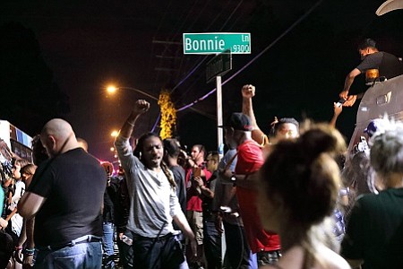 Backlash to police shootings resonates beyond Charlotte, Tulsa