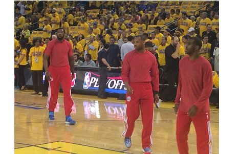 NBA players protest racist talk attributed to L.A. Clippers owner Donald Sterling