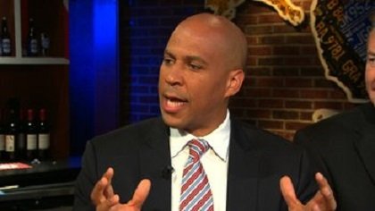 Cory Booker becomes Democratic nominee for N.J. Senate seat