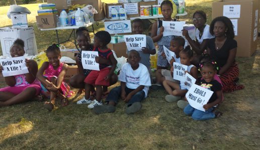 Local Liberian community holds Ebola donation drive