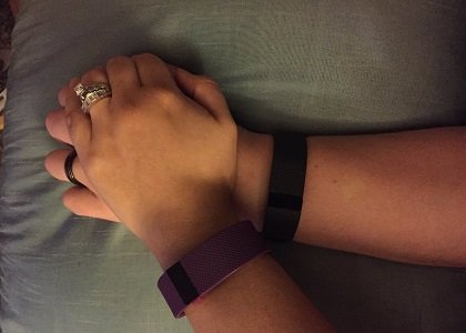 Husband and wife never expected their Fitbit would tell them this …