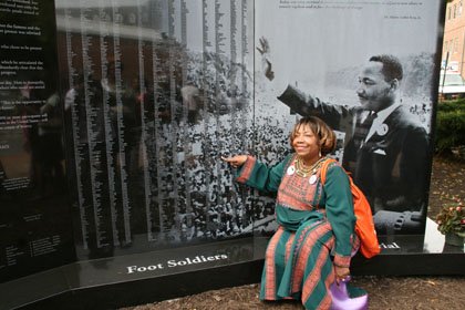 Civil Rights Foot Soldier Memorial unveiled