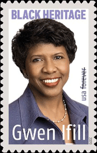 Gwen Ifill Immortalized With Forever Postage Stamp