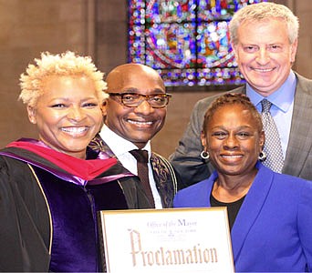 DR. Lakeesha Walrond Inaugurated  As The First Female & First Black Female In 119-Year History Of The New York Theological Seminary (NYTS)