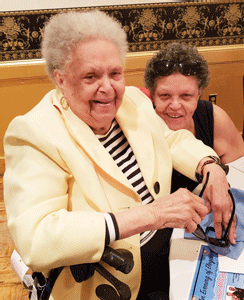 Daisy Nanton, 96 and daughter Carol Nanton