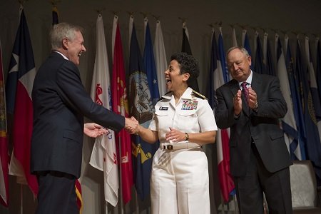 Michelle Howard becomes Navy’s first female four-star admiral