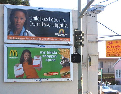 Marketing aggravates obesity in black children