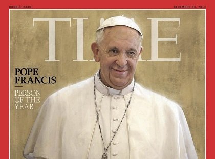 Pope Francis named Time Person of the Year 2013