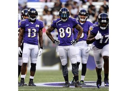 Ravens put on a show for fans at M&T Bank Stadium
