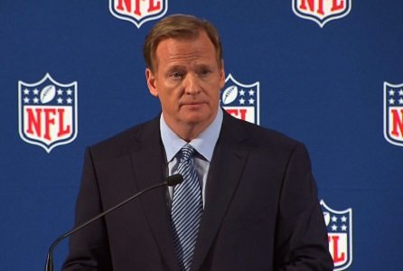 Roger Goodell’s pay is cut to $34 million
