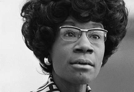 To be equal: Hillary Clinton stands on the shoulders of Shirley Chisholm