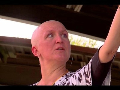 Wellness instructor helping patients kick cancer while fighting it herself