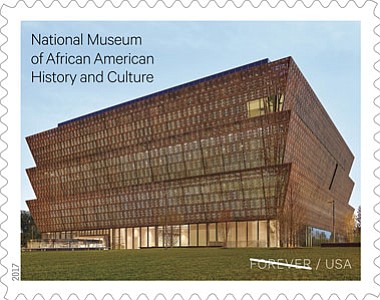 Forever Stamp honoring National Museum of  African American History and Culture on sale