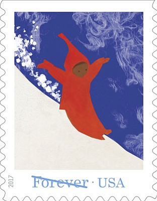 Postal Service  Dedicates  The Snowy Day Forever Stamps