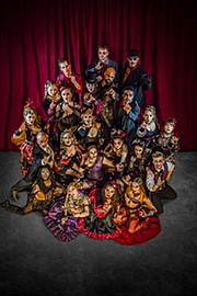 PHANTASMAGORIA’s “Wickedest Tales of All” features storytelling, dance, live music, explosive stage combat, and large-scale puppetry.