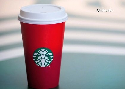 Starbucks’ plain red holiday cups stir up controversy