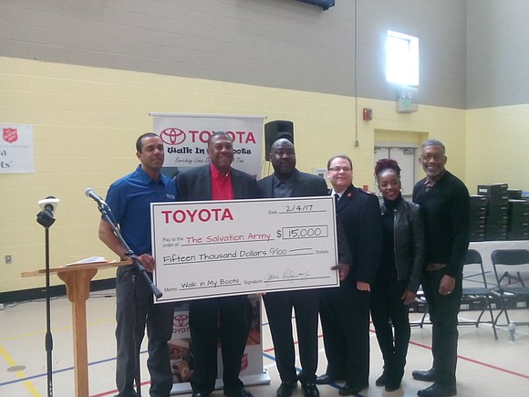 Toyota teams up with Salvation Army “Walk In Your Boots” Giveaway