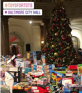 Christmas Comes Early To Children In Baltimore